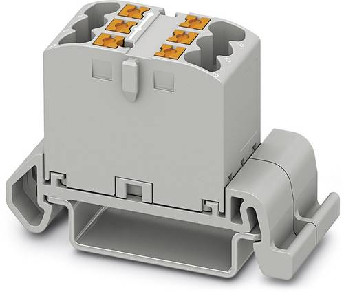 Phoenix Contact PTFIX 6X2,5-NS35A GY 3273132 Verteilerblock 0.14mm² 2.50mm² Grau 10St. von Phoenix Contact