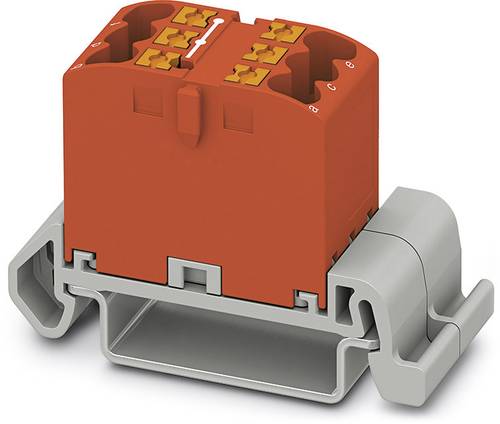 Phoenix Contact PTFIX 6X2,5-NS35A RD 3273136 Verteilerblock 0.14mm² 2.50mm² Rot 10St. von Phoenix Contact
