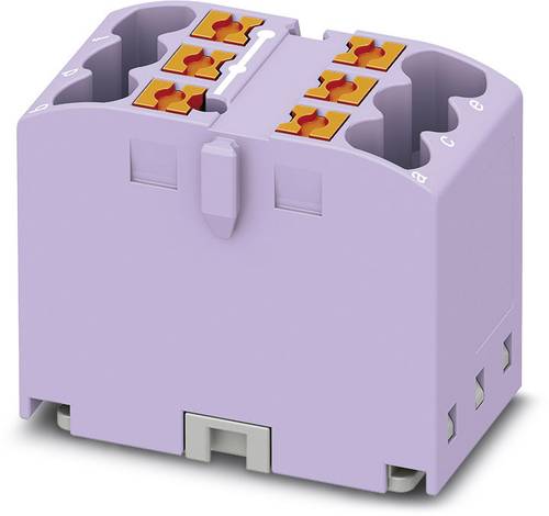 Phoenix Contact PTFIX 6X2,5 VT 3273280 Verteilerblock 0.14mm² 2.50mm² Violett 10St. Phoenix Contact PTFIX 6X2,5 VT 3273280 Verteilerblock 0.14mm² 2.50mm² Violett 10St. von Phoenix Contact