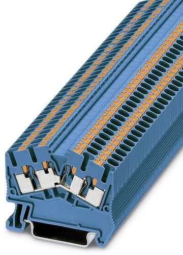 Phoenix Contact PTS 2,5-QUATTRO BU 3212002 Durchgangsreihenklemme Polzahl (num): 4 0.14mm² 2.5mm² von Phoenix Contact