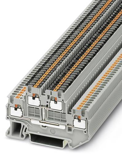 Phoenix Contact PTTB 1,5/S-PV 3208540 Doppelstockklemme Polzahl (num): 4 0.14mm² 1.5mm² Grau 50St. von Phoenix Contact