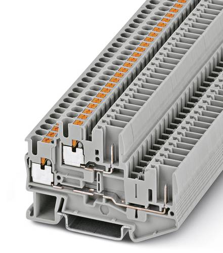 Phoenix Contact PTTB 2,5/2P 3210871 Doppelstockklemme Polzahl (num): 4 0.14mm² 2.5mm² Grau 50St. von Phoenix Contact