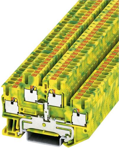 Phoenix Contact PTTB 2,5-PE 3210596 Schutzleiter-Doppelstockklemme Polzahl (num): 4 0.14mm² 2.5mm² von Phoenix Contact