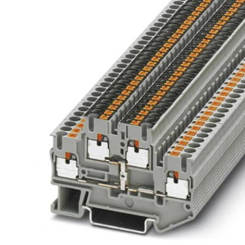 Phoenix Contact PTTB 2,5-PV 3210583 Doppelstockklemme Polzahl (num): 4 0.14mm² 2.5mm² Grau 50St. von Phoenix Contact