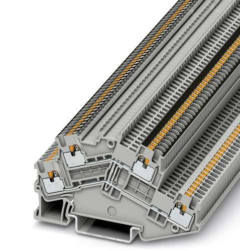 Phoenix Contact PTTBS 1,5/S-PV 3214686 Doppelstockklemme Polzahl (num): 4 0.14mm² 1.5mm² Grau 50St. von Phoenix Contact