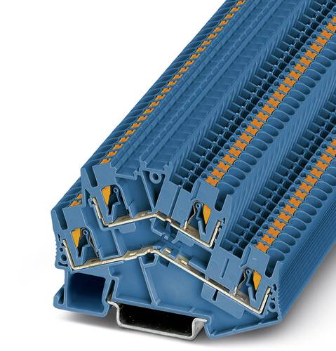 Phoenix Contact PTTBS 2,5 BU 3209617 Doppelstockklemme Polzahl (num): 4 0.14mm² 2.5mm² Blau 50St. von Phoenix Contact