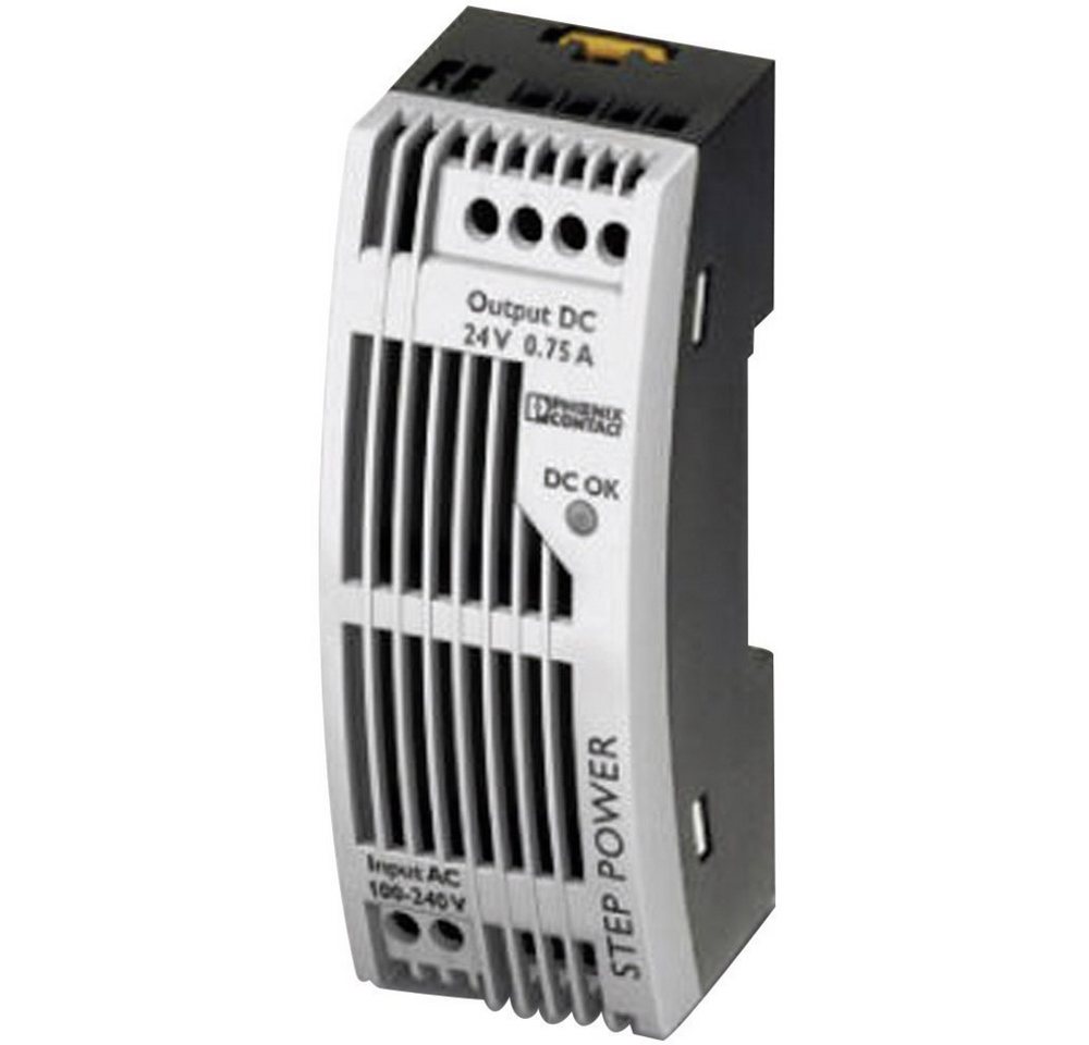 Phoenix Contact Phoenix Contact STEP-PS/1AC/24DC/0.75/FL Hutschienen-Netzteil (DIN-Rai Hutschienen-Netzteil Phoenix Contact Phoenix Contact STEP-PS/1AC/24DC/0.75/FL Hutschienen-Netzteil (DIN-Rai Hutschienen-Netzteil von Phoenix Contact