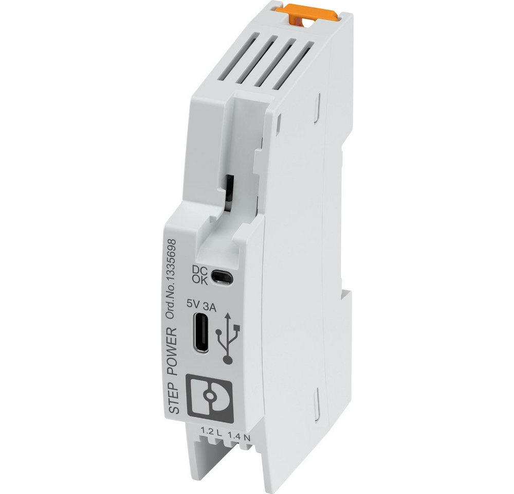 Phoenix Contact Phoenix Contact STEP3-PS/1AC/5DC/3/PT/USB-C Hutschienen-Netzteil (DIN- Hutschienen-Netzteil Phoenix Contact Phoenix Contact STEP3-PS/1AC/5DC/3/PT/USB-C Hutschienen-Netzteil (DIN- Hutschienen-Netzteil von Phoenix Contact