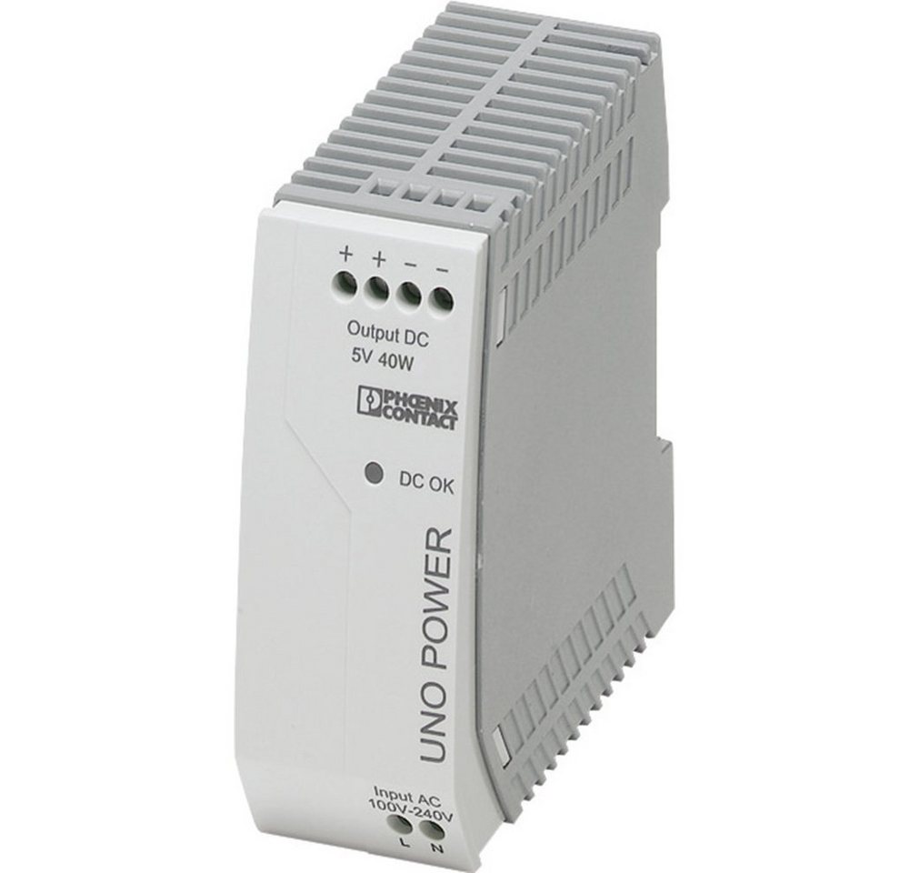 Phoenix Contact Phoenix Contact UNO-PS/1AC/ 5DC/ 40W Hutschienen-Netzteil (DIN-Rail) Hutschienen-Netzteil von Phoenix Contact