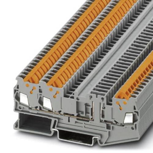 Phoenix Contact QTC 1,5-TWIN-TG 3050413 Trennklemme Polzahl (num): 3 0.25mm² 1.5mm² Grau 50St. von Phoenix Contact