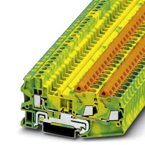 Phoenix Contact QTCU 2,5-TWIN-PE 3050329 Durchgangsreihenklemme Polzahl (num): 3 0.5mm² 2.5mm² Gr� von Phoenix Contact