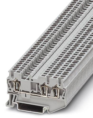 Phoenix Contact ST 1,5-TWIN 3031128 Durchgangsreihenklemme Polzahl (num): 3 0.08mm² 1.5mm² Grau 50 von Phoenix Contact
