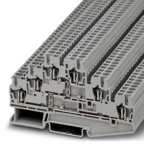 Phoenix Contact ST 2,5-3L 3036042 Mehrstockklemme Polzahl (num): 6 0.08mm² 2.5mm² Grau 50St. von Phoenix Contact
