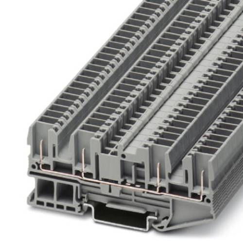Phoenix Contact ST 2,5-QUATTRO/4P 3042159 Durchgangsklemme Polzahl (num): 4 0.08mm² 2.5mm² Grau 50 von Phoenix Contact