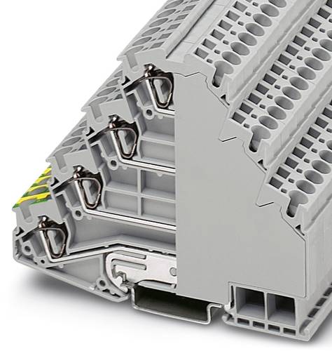 Phoenix Contact ST 4-PE/3L 3038338 Motoranschlussklemme Polzahl (num): 7 0.08mm² 4mm² Grau 50St. von Phoenix Contact