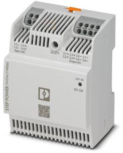 Phoenix Contact STEP3-PS/1AC/24DC/4/PT Hutschienen-Netzteil (DIN-Rail) 24 V/DC 4A 96W Anzahl Ausgän von Phoenix Contact