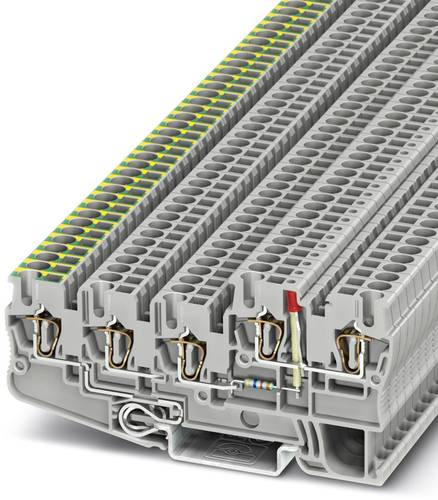 Phoenix Contact STIO 2,5/4-PE/2B/L-LA24GN/O-M 3209183 Installationsschutzleiterklemme Polzahl (num): von Phoenix Contact