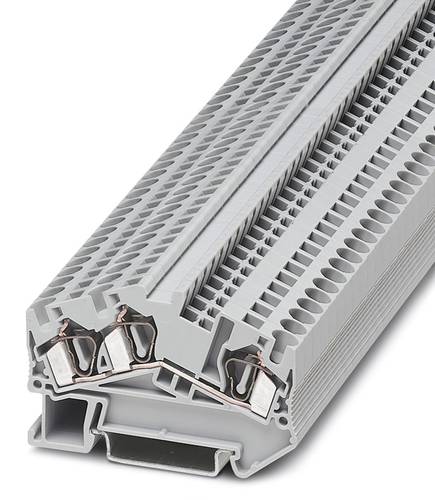 Phoenix Contact STS 4-TWIN 3031665 Durchgangsreihenklemme Polzahl (num): 3 0.08mm² 4mm² Grau 50St. von Phoenix Contact