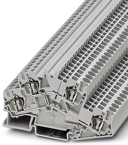Phoenix Contact STTBS 4 3035056 Durchgangsreihenklemme Polzahl (num): 4 0.08mm² 4mm² Grau 50St. von Phoenix Contact
