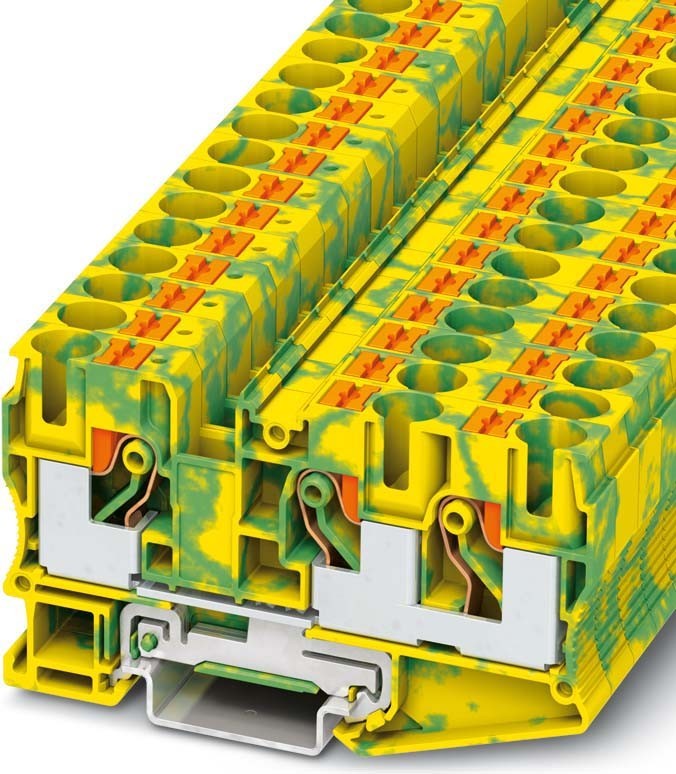 Phoenix Contact Schutzleiter-Reihenklemme PT 10-TWIN-PE 3208745 Phoenix Contact Schutzleiter-Reihenklemme PT 10-TWIN-PE 3208745 von Phoenix Contact
