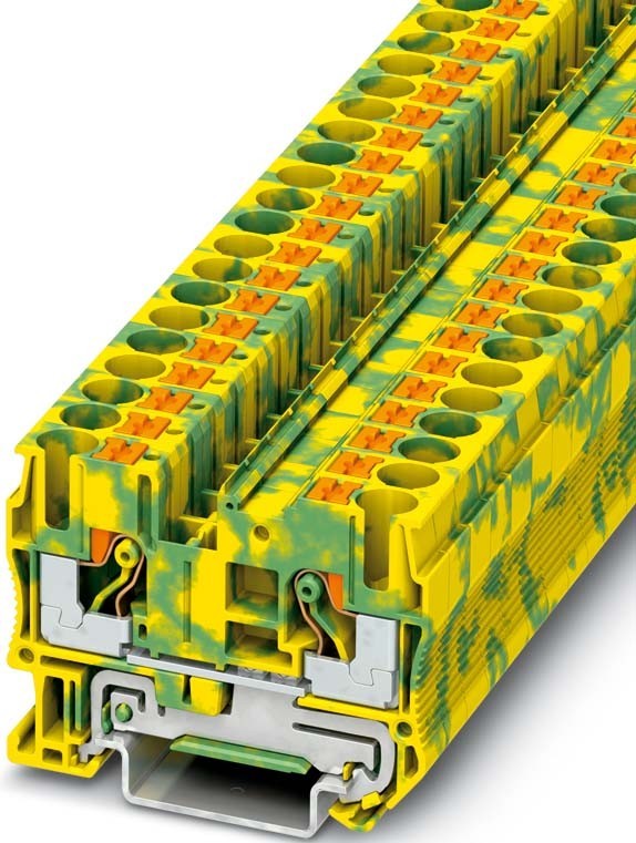 Phoenix Contact Schutzleiterreihenklemme PT 6-PE 3211822 von Phoenix Contact