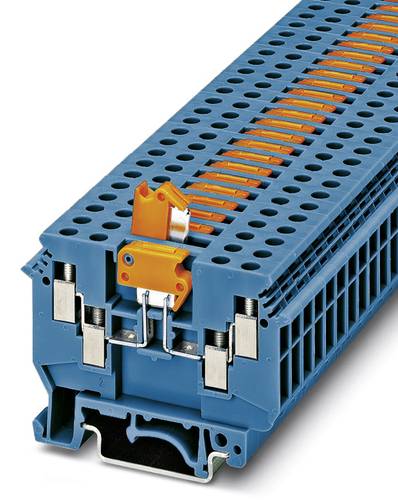 Phoenix Contact UDK 4-MTK-P/P BU 2775223 Durchgangsreihenklemme Polzahl (num): 4 0.2mm² 4mm² Blau von Phoenix Contact