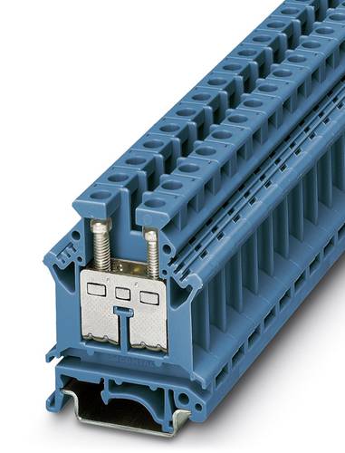Phoenix Contact UK 16 BU 3006098 Durchgangsreihenklemme Polzahl (num): 2 0.5mm² 10mm² Blau 50St. von Phoenix Contact
