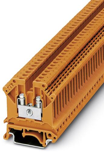 Phoenix Contact UK 3 N OG 0719113 Durchgangsreihenklemme Polzahl (num): 2 0.2mm² 2.5mm² Orange 50St. von Phoenix Contact