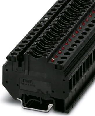 Phoenix Contact UK 6-FSI/C-LED24 - Sicherungsreihenklemme UK 6-FSI/C-LED24 Schwarz (3001938) von Phoenix Contact