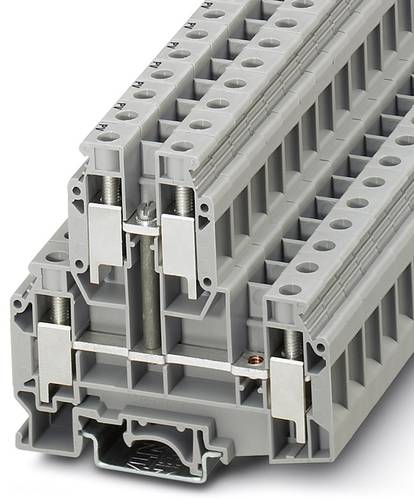 Phoenix Contact UKKB 10-PV 3003567 Durchgangsreihenklemme Polzahl (num): 4 0.5mm² 10mm² Grau 50St. von Phoenix Contact