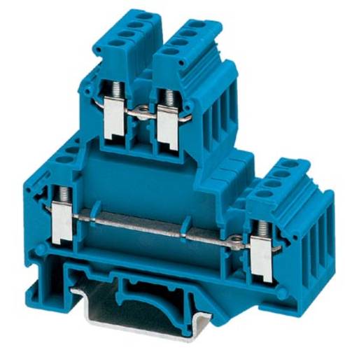 Phoenix Contact UKKB 3 BU 2771094 Doppelstockklemme Polzahl (num): 4 0.2mm² 2.5mm² Blau 50St. von Phoenix Contact