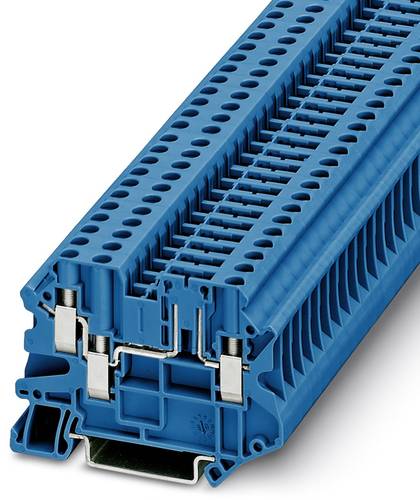 Phoenix Contact UT 4-TWIN-TG BU 3073034 Durchgangsreihenklemme Polzahl (num): 3 0.14mm² 6mm² Blau von Phoenix Contact