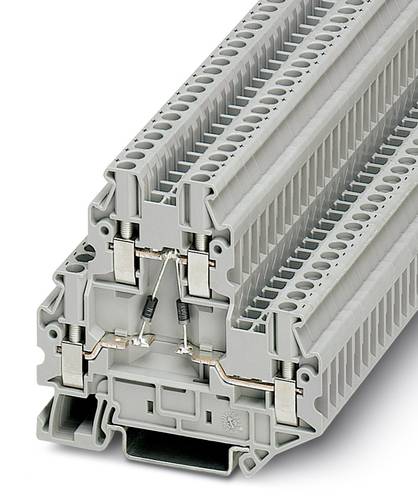 Phoenix Contact UTTB 2,5-2DIO/O-UL/O-UR 3046689 Bauelementreihenklemme Polzahl (num): 4 0.14mm² 4mm von Phoenix Contact