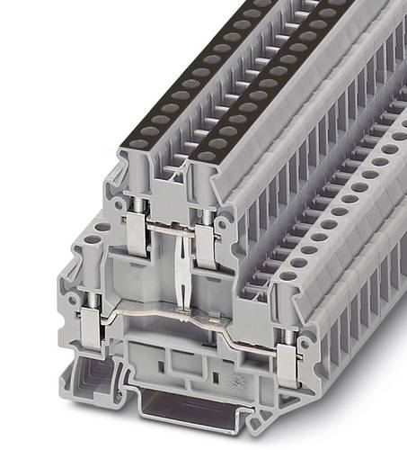 Phoenix Contact UTTB 4-PV 3044733 Durchgangsreihenklemme Polzahl (num): 4 0.14mm² 6mm² Grau 50St. von Phoenix Contact