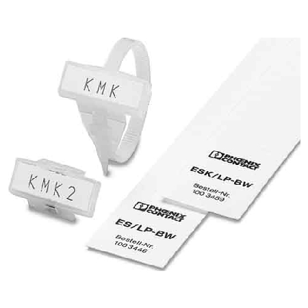 KMK + ES/LP-BW  (100 Stück) - Kabelmarker KMK + ES/LP-BW von Phoenix