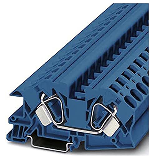 PHOENIX CONTACT STI 16 BU Installationsklemme, 16 mm² Nennquerschnitt, 2 Anschlüsse, Blau, 25 Stück PHOENIX CONTACT STI 16 BU Installationsklemme, 16 mm² Nennquerschnitt, 2 Anschlüsse, Blau, 25 Stück von Phoenix