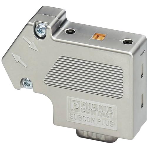 PHOENIX CONTACT SUBCON-PLUS-CAN/SC2 D-SUB-Busstecker, 9 Polzahl, Zwei Kabelzuführungen unter 35° auf Zwei Klemmreihen von Phoenix