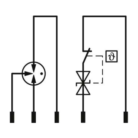 TTC-6P-1X2-12DC-I-P  - Überspannungsschutzstecker 12V DC TTC-6P-1X2-12DC-I-P von Phoenix