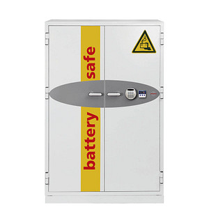 phoenix Akku-Tresor Battery Commander mit Feuerschutz signalweiß 112,5 x 65,0 x 168,5 cm phoenix Akku-Tresor Battery Commander mit Feuerschutz signalweiß 112,5 x 65,0 x 168,5 cm von Phoenix
