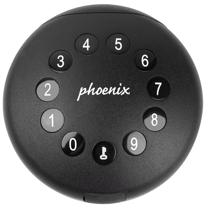 phoenix Schlüsselbox PALM KC0211E, schwarz von Phoenix