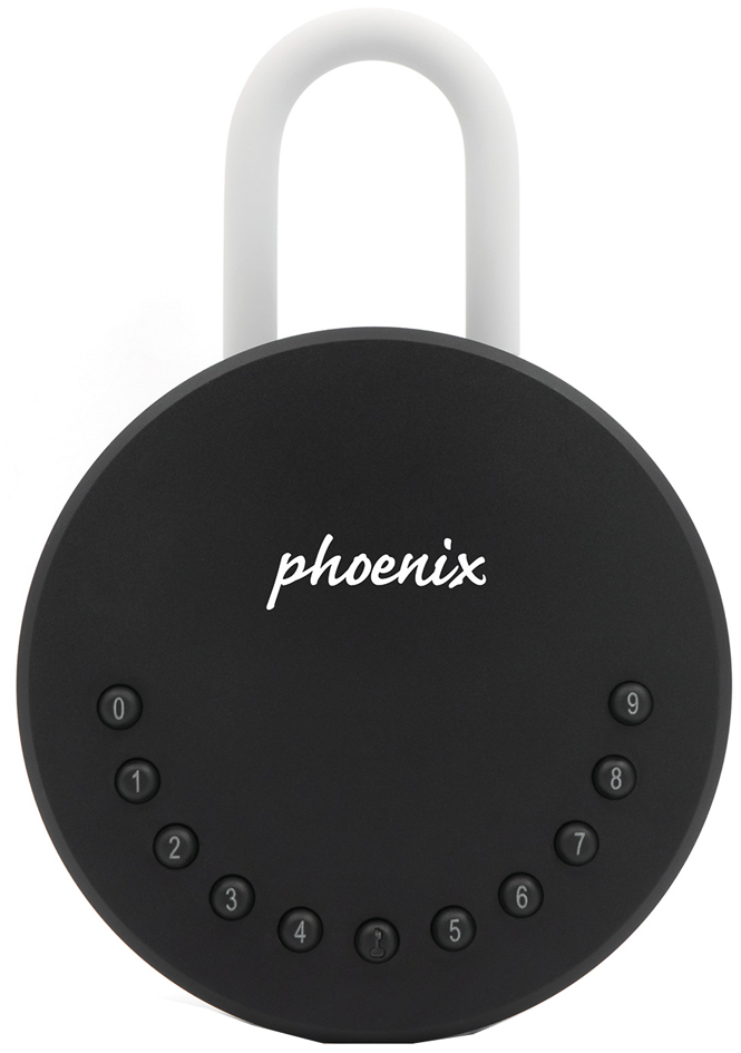 phoenix Schlüsselbox SMILE KS0215ES mit Schlossbügel,schwarz von Phoenix