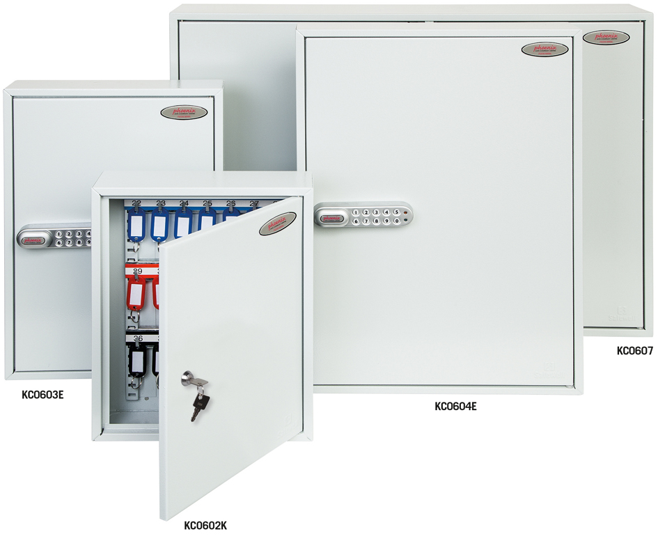 phoenix Schlüsselschrank KC0603E für 100 Schlüssel,lichtgrau phoenix Schlüsselschrank KC0603E für 100 Schlüssel,lichtgrau von Phoenix