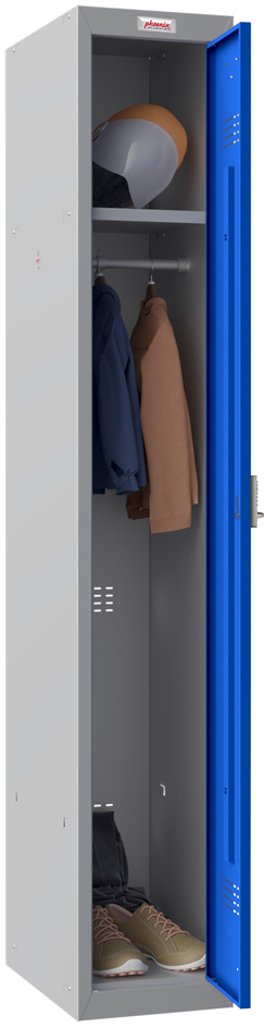 phoenix Spind PL1130, 1 Tür, Elektronikschloss, grau/blau phoenix Spind PL1130, 1 Tür, Elektronikschloss, grau/blau von Phoenix