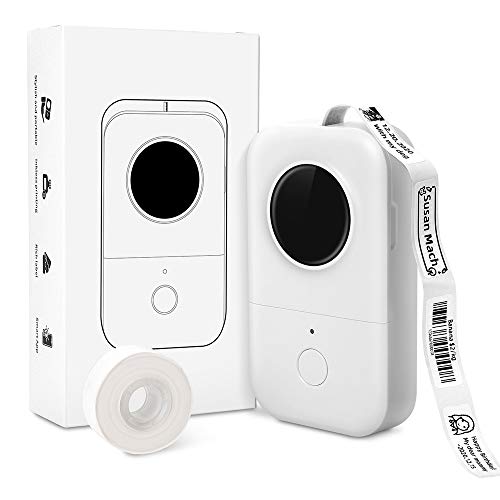 Phomemo Beschriftungsgerät Selbstklebend D30 Etikettendrucker, Mini Etiketten Drucker Etikettiergerät, Bluetooth Label Drucker, Thermo Label Printer for iOS&Android, mit Etiketten, Weiß Phomemo Beschriftungsgerät Selbstklebend D30 Etikettendrucker, Mini Etiketten Drucker Etikettiergerät, Bluetooth Label Drucker, Thermo Label Printer for iOS&Android, mit Etiketten, Weiß von Phomemo