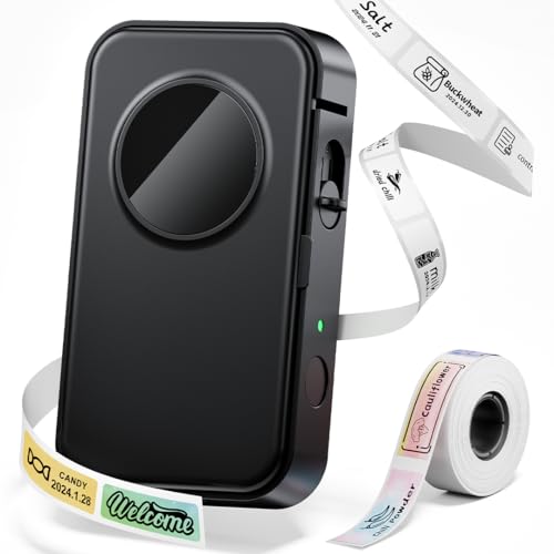 Phomemo D35 Etikettendrucker, Mini Bluetooth Kabelloser Selbstklebendes Etikettiergerät - Tragbarer Labeldrucker Mini Label Printer, Mehrere Vorlagen Schriftart-Symbol Für Zuhause, Büro Phomemo D35 Etikettendrucker, Mini Bluetooth Kabelloser Selbstklebendes Etikettiergerät - Tragbarer Labeldrucker Mini Label Printer, Mehrere Vorlagen Schriftart-Symbol Für Zuhause, Büro von Phomemo