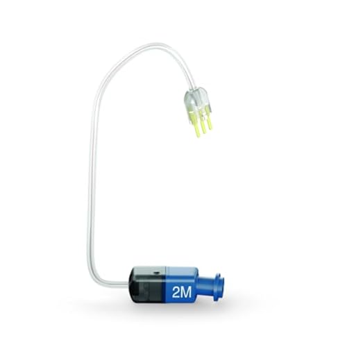 Phonak M Receiver 4.0 2L - 2-poliger Empfänger für Marvel-Hörgeräte (Drahtgebunden, 2 Jahre Garantie, Blau/Rot, Hörgeräteempfänger) von Phonak