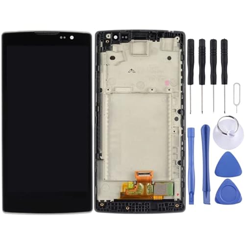 Handy -Ersatzteil LCD -Bildschirm und Digitalisierer Vollbaugruppe mit Rahmen für LG Spirit / H440N / H441 / H443 (Schwarz) von Phone Accessories