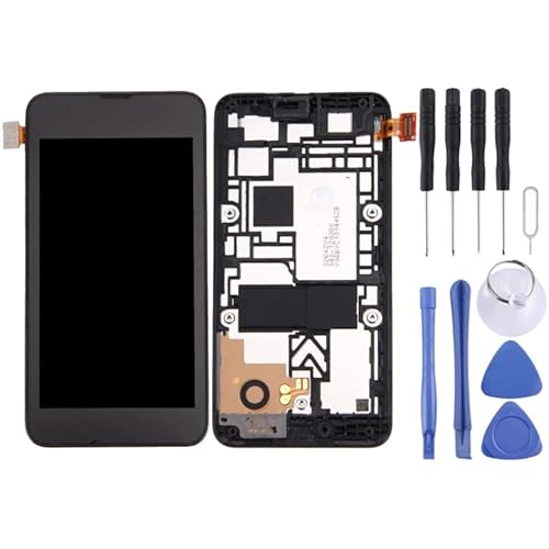 Handy Touch LCD-Anzeige LCD -Anzeige + Touch Panel mit Rahmen für für Nokia Lumia 530 (schwarz) von Phone Accessories