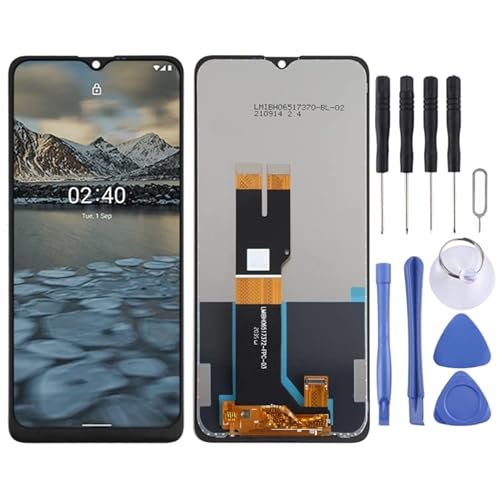 Handy Touch LCD-Anzeige LCD-Bildschirm und Digitalisierer Vollbaugruppe für für Nokia 2.4 TA-1277 TA-1275 TA-1274 TA-1270 (Schwarz) von Phone Accessories