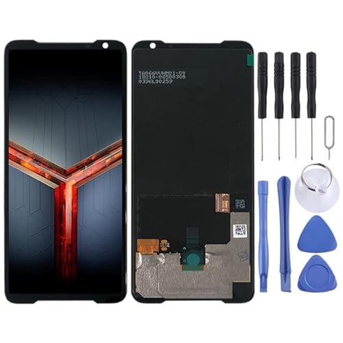 Handy Touch LCD-Anzeige OEM LCD -Bildschirm für für for ASUS ROG Phone II ZS660KL mit Digitalisierer Vollbaugruppe (schwarz) von Phone Accessories